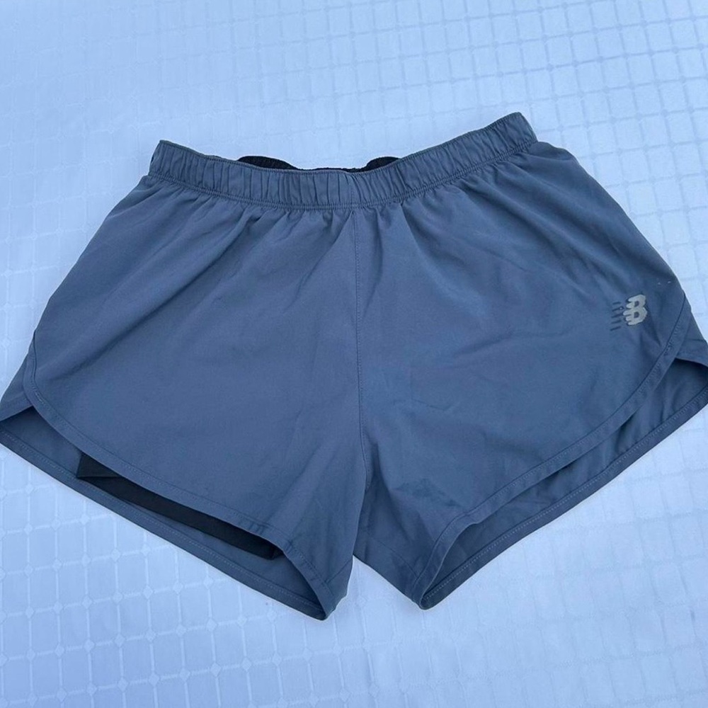 New Balance Women's Athletic Dark Gray Shorts
